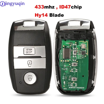 jingyuqin Smart Key 433MHz S ID47 Pre KIA 95440-3W600 Pre K5 Sportage Sorento Auto Diaľkové Hyn14 Čepeľ