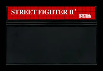 Sega master system hry kazety : Street Fighter II ( USA Verzia! Anglický Jazyk!! )