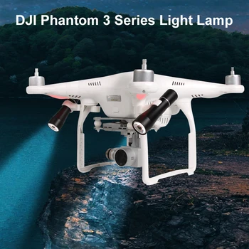 Lietanie v noci Svetlo LED Svetlomet na DJI Phantom 3 Série Svetlo na Čítanie Súprava Drone Diely Príslušenstvo
