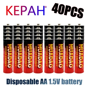 Jednorazové suché alkalické batérie AA 1,5 V batérie, vhodná pre fotoaparát, kalkulačka, budík, myš, diaľkové ovládanie