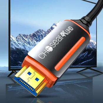 CHOSEAL 4K Optický Kábel HDMI 18Gbps 4K 60Hz Vysokej Rýchlosti Vlákniny HDMI kábel Pre Apple-TV PS5 PS4, Xbox Jedna Séria X