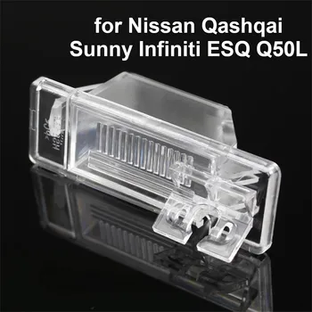 Auto špz Osvetlenie Krytu parkovacia Kamera Držiak pre Nissan Qashqai Hliadky Kopy Slnečný V3 Infiniti ESQ Q50L