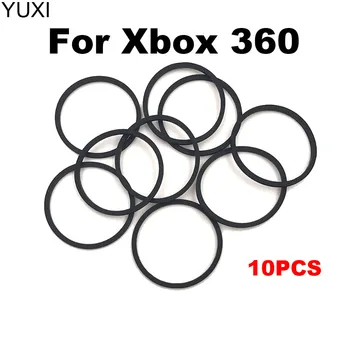 YUXI 10PCS DVD Disku Gumené Pásy Náhrada za Microsoft Xbox 360 Uviazol Podnosu Disku Príslušenstvo