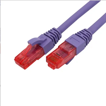 Jes3412 šesť Gigabitový sieťový kábel 8-core cat6a networ Super šesť dvojitý tienený sieťový kábel siete jumper širokopásmové káblové