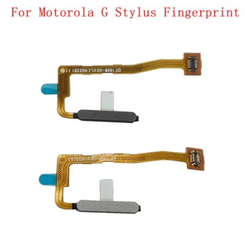 Snímač odtlačkov prstov Tlačidlo Domov Flex Kábel Pre Motorola Moto G Stylus 2021 Snímač Odtlačkov prstov Skener Dotyk ID Opravy Dielov