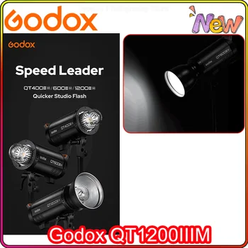 Godox QT600III QT-600IIIM Pro 600WS HSS 1/8000s 110V/220V 2.4 G Bezdrôtový Systém Štúdiové Osvetlenie Bleskové Svetlo, Blesk