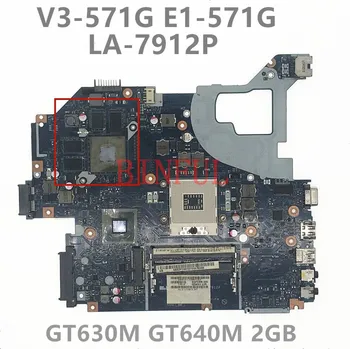 Vysoká Kvalita Doske Pre Acer Aspire E1-571G V3-571G Notebook Doske Q5WV1 LA-7912P W/ GT630M GT640M 2GB 100%Plnej Testované OK