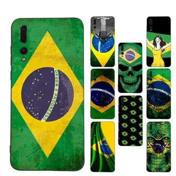 Brazília Brazílska vlajka Telefón puzdro na Huawei P30 40 20 10 8 9 lite pro plus Psmart2019