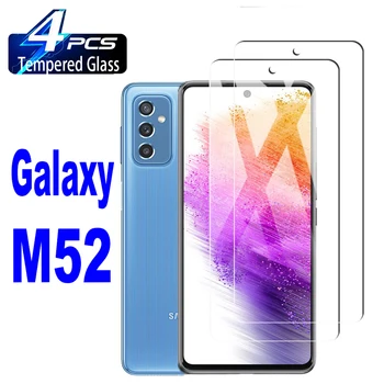2/4Pcs Tvrdeného Skla Pre Samsung Galaxy M52 5G M51 Screen Protector Sklo Film