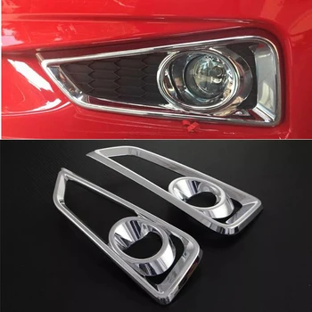Pre Honda City 2015-2019 2KS ABS Chrome Auto Predné & Zadné zadné svetlá, predné svetlo do Hmly Lampa Kryt Výbava Auta Styling Príslušenstvo