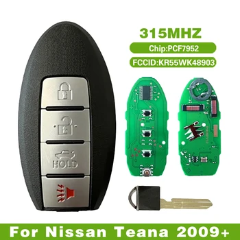 CN027003 4 Tlačidlo N□□issan Keyless Entry Smart Remote Kľúč S 315Mhz PCF7952 Čip FCCID KR55WK48903 267T-5WK48903