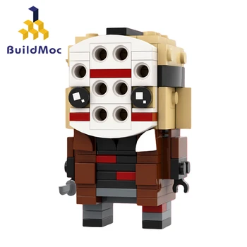 BuildMoc Jason Šialený Brickheadz Tehly Sterne Filme Priateľmi Údaje Zbierku Hračiek 150 Ks Stavebné Kamene, Hot Predaj