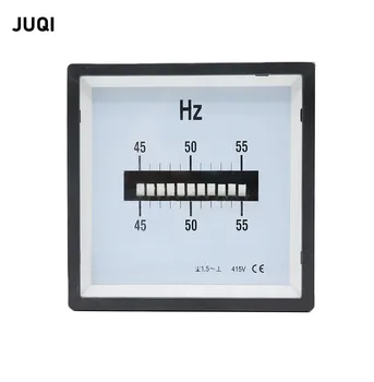 SQ-72-HZ runout frekvenčná tabuľka 45-55 Hz 45-65 Hz 55-65 Hz 110V 220V 380V 440V Upozorňuje na Jar Hertz Indikátor Meter 72x72mm