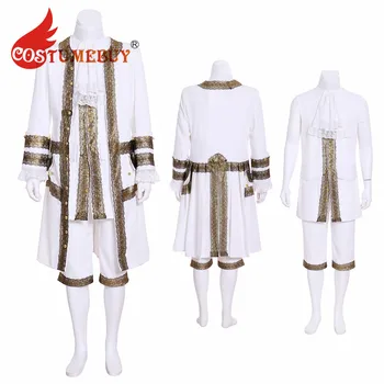 CostumeBuy Zákazku 18. Storočia Britský Princ Kostýmy Pánske Rokoka Biely Rytier Kostým Anglicko Renaisssance Oblečenie L920