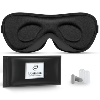 Boniesun 3D Očná Maska na Spanie Ultra Tenké Spánku Maska pre Ženy, Mužov, Spanie Maska na Strane Podvaly Kože-Príjemný Materiál