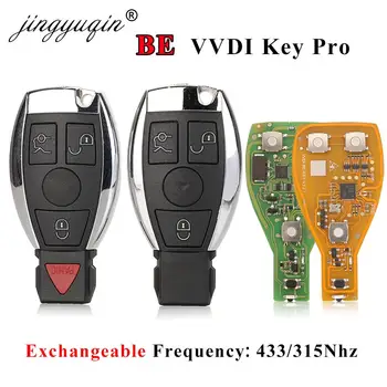 jingyuqin VVDI BYŤ Kľúčom Pro Pre Benz V1.5 PCB Diaľkové Tlačidlo Čip, Vylepšenú Verziu Smart Key Môžete Vymieňať 315/433Mhz MB BGA