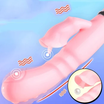 Silný Vibrátor Vibrátor G-Spot Rabbit Vibrátor Stimulátor Klitorisu Vaginálne Masér Sexuálne Hračky Pre Ženy, Ženská Masturbácia