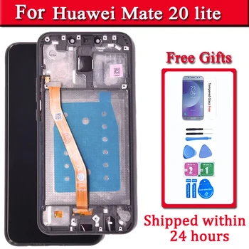 Originálny Displej Pre Huawei Mate 20 Lite VNE-AL00 VNE-LX1 VNE-LX2 Dotykový LCD Displej Digitalizátorom. Montáž Maimang 7 Replaceme