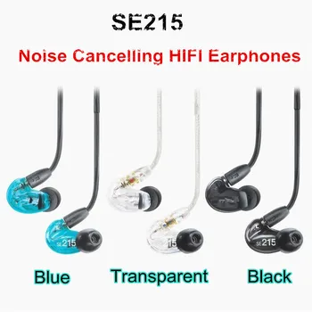 Najlepšia Kvalita SE215 Earphons Hi-fi Stereo Šumu 3,5 MM se215 V uchu Slúchadlá Detchabl headset s Box VS SE535