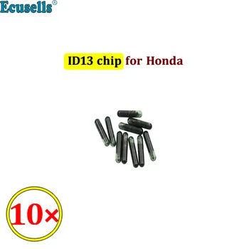 10pcs/veľa ID13 13 sklo čip TP03 Auto Tlačidlo Auto Transpondér Čip pre Honda, Acura Buick