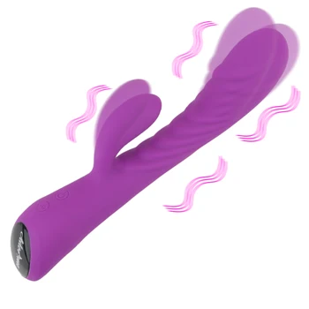 Sexuálne Hračky pre Ženy Dildo Vibrátory G Mieste Vaginálne Klitoris Stimulácia USB Nabíjateľné Rabbit Vibrátor 9 Režimy