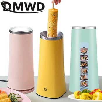 DMWD Automatické Egg Roll Maker Mini Electric Vajcia Kotla Pohár DIY Hot Dog Omeleta Master Raňajky Klobása Varenie Obrábacie stroje