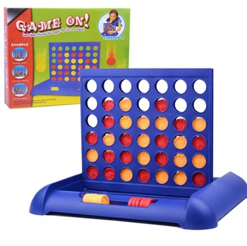 Bingo Hry Štyri V Rade 4 In Line Doskové Hry, pre Rodiny Strany Nad 5 Rokov Dieťa Vzdelávacie Hračky pre Deti Darček