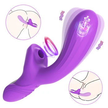 Výkonný Vibrátor, Dildo Pre Ženy Klitoris Bulík Ústne Klitorisu Vákuové Stimulátor Ženská Masturbácia, Sexuálne Hračky, Tovar pre Dospelých 18