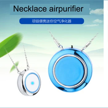 Náhrdelník Čistička Vzduchu USB prenosné osobné nositeľné náhrdelník negatívne ionizátor Aniónové vzduchu, čistička Vzduchu čistič Vzduchu Osviežovač