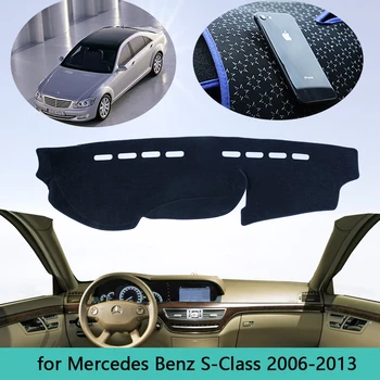 Pre Mercedes Benz S-Class W221 S-Klasse S300 S320 S400 S500 S600 Panel Kryt Slnečník Dashmat Koberec Auto Príslušenstvo 2007