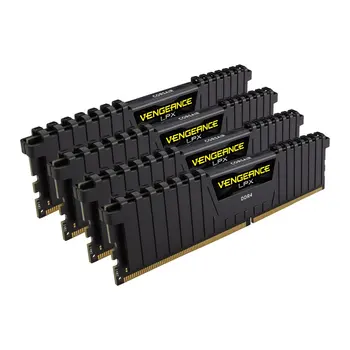 Corsair Vengeance LPX 32GB (4x8GB) DDR4 pamäte DRAM 3200MHz 3600MHz C16 1.35 V Ploche Pamäťový Kit Black CMK32GX4M4B3200C16