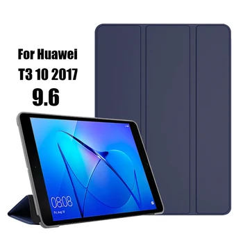 Prípad pre Huawei MediaPad T3 10 AGS-L09/W09/L03 Česť Hrať Pad 2 T3 9.6 Tablet Funda Stojan PU Kožené Kryt na Huawei T3 10 Prípade