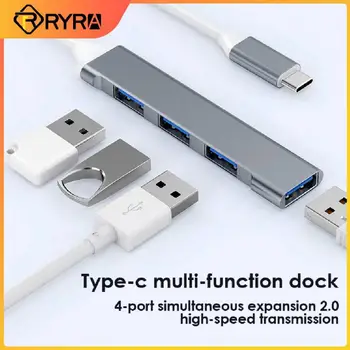 RYRA USB 3.0 extender set rozbočovač USB vysokorýchlostné notebook dock hub-multi-function jedným potiahnutím štyroch