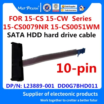 DD0G7BHD011 Pre HP 15-CC 15-CW 15-AX 14S-CR 14S-DK TPN-I130 TPN-Q207 TPN-Q208 TPN-Q201 HDD SATA SSD Pevný Disk Kábel usb Konektor
