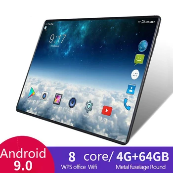 2023 Tablet 10.1 palcov, 4GB+64GB Tablety Android 9.0 Tablet PC 5000mAh 8 Jadro tablete online triedy Hovoru tablette pad tablet