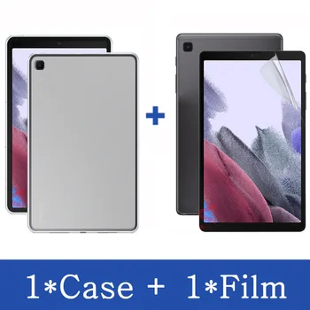 Prípad tabletu Samsung Galaxy Tab A7 Lite 8.7 2021 SM-T220 SM-T225 T220 T225 Mäkké Silikónové Shell Flexibilné Matný Zadný Kryt