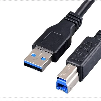 USB kábla k Tlačiarni za Kábel USB 3.0 2.0 Typu Samec B Samec Kábel pre Canon Epson HP ZJiang Tlačiareň štítkov DAC, USB Tlačiareň