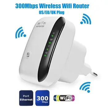 US/EU/UK Zástrčku 300Mbps Wireless WiFi Router AP Repeater WLAN WiFi Extender Repeater WiFi extender WiFi роутер repetidor