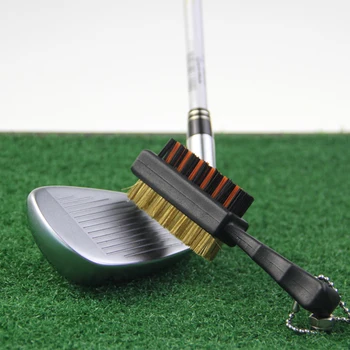 Prenosný Golfový Klub Cleaner Lightweight Dual Stranný Golf Putter Groove Kefa, Závesné Čistenie Rúk Tool Kit Závesné Príslušenstvo