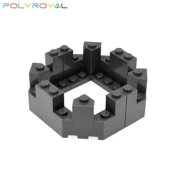 Stavebné Bloky súčastí 1/2 4x8x2 Hradný Múr Veže 1 KS MOC Kompatibilný S značiek hračky pre deti 6066