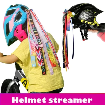 5 KS detských rovnováhu na bicykli helmu stuhy bicykel horský bicykel, prilba dekorácie páse s nástrojmi príslušenstvo dieťa bike príslušenstvo