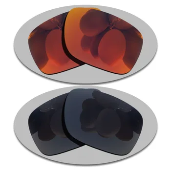 Fire Red&Grey Čierne Šošovky Náhrada Za-Oakley Sylas Polarizované Slnečné Okuliare