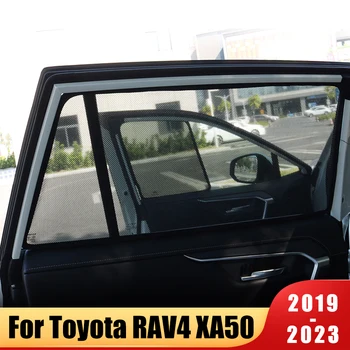 Pre Toyota RAV4 2019 2020 2021 2022 2023 RAV 4 XA50 Auto Bočné Okno Slnečník Kryt Slnečná Clona Lete Ochrany Čierna Príslušenstvo
