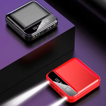 30000mAh Mini Power Bank Dva-spôsob, ako Rýchlo Nabíjačka 2USB Výstup Digitálny Displej Externé Batérie Baterka pre iPhone Xiao QC3.0