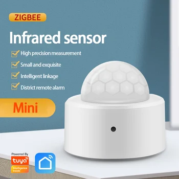 Zigbee 3.0 Tuya Mini Smart Ľudské Telo Snímača Pohybu, Pohybu PIR Snímače Infračervený Detektor Inteligentný Život Smart Home Security
