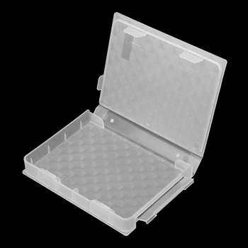 1 ks 2.5 palcový Pevný Disk SSD HDD Protection Úložný Box Prípade Jasne PP Plastu