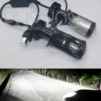 Mini H4 Led Turbo Žiarovka Bi Led Projektor Šošovky Pre Svetlometu Super 20000lm Auto Lampy Y6 Canbus 90W Hi/Lo Automotivo Y8 30000lm