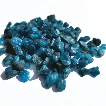 Vysoko kvalitné Prírodné modré apatitu crystal čipy Rock štrk, kameň pre Záhradné Dekorácie
