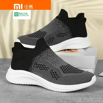 Xiao Mijia 4 inovované tenisky, antibakteriálne priedušné polstrovanie Xiao bežecká obuv, noc športové reflexné topánky