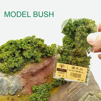 Miniatúrne Simulácia Strom Model Bush Diorama Vojenskej Scéne Materiál Chariot Kamufláž Čistý Vlak Železničnej Dráhy LayoutDiorama